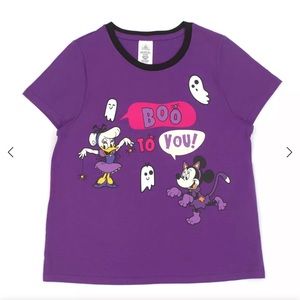 NWT Disney Store Minnie Mouse and Daisy Duck Halloween Ladies' T-Shirt‼️
